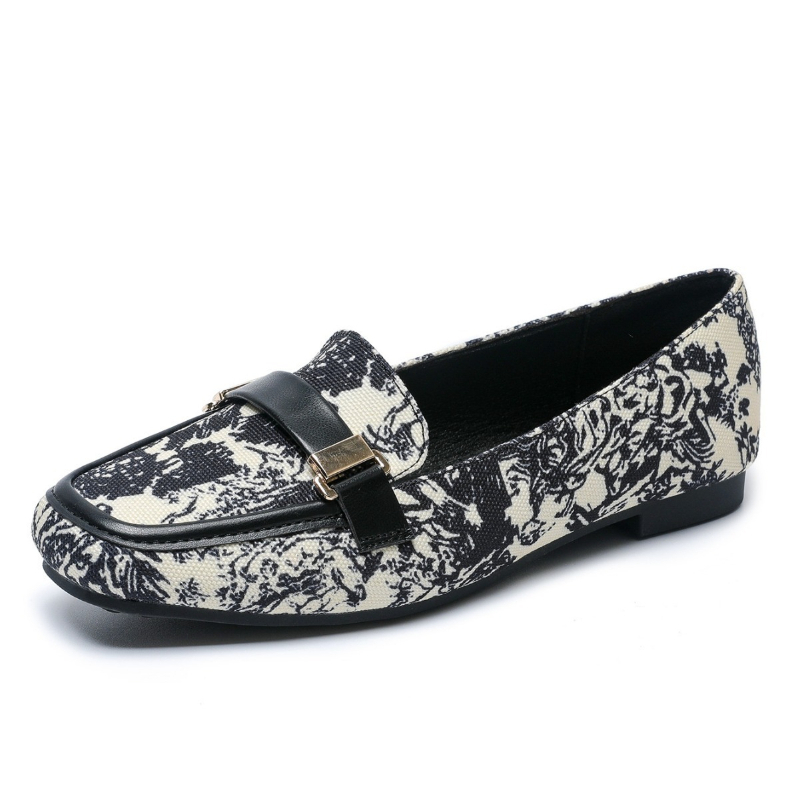 Women'S Shoes Large - Autumn Flats Women Shoes Belt buckl