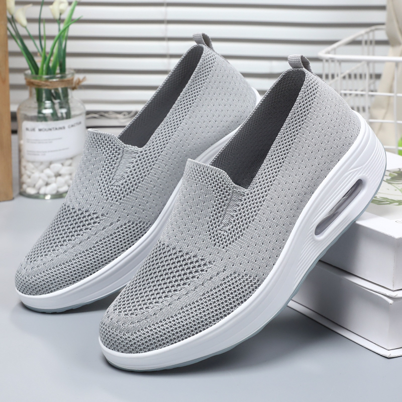 Women'S Shoes Hey Dude - Lightweight Air Cushion Women Knit Slip