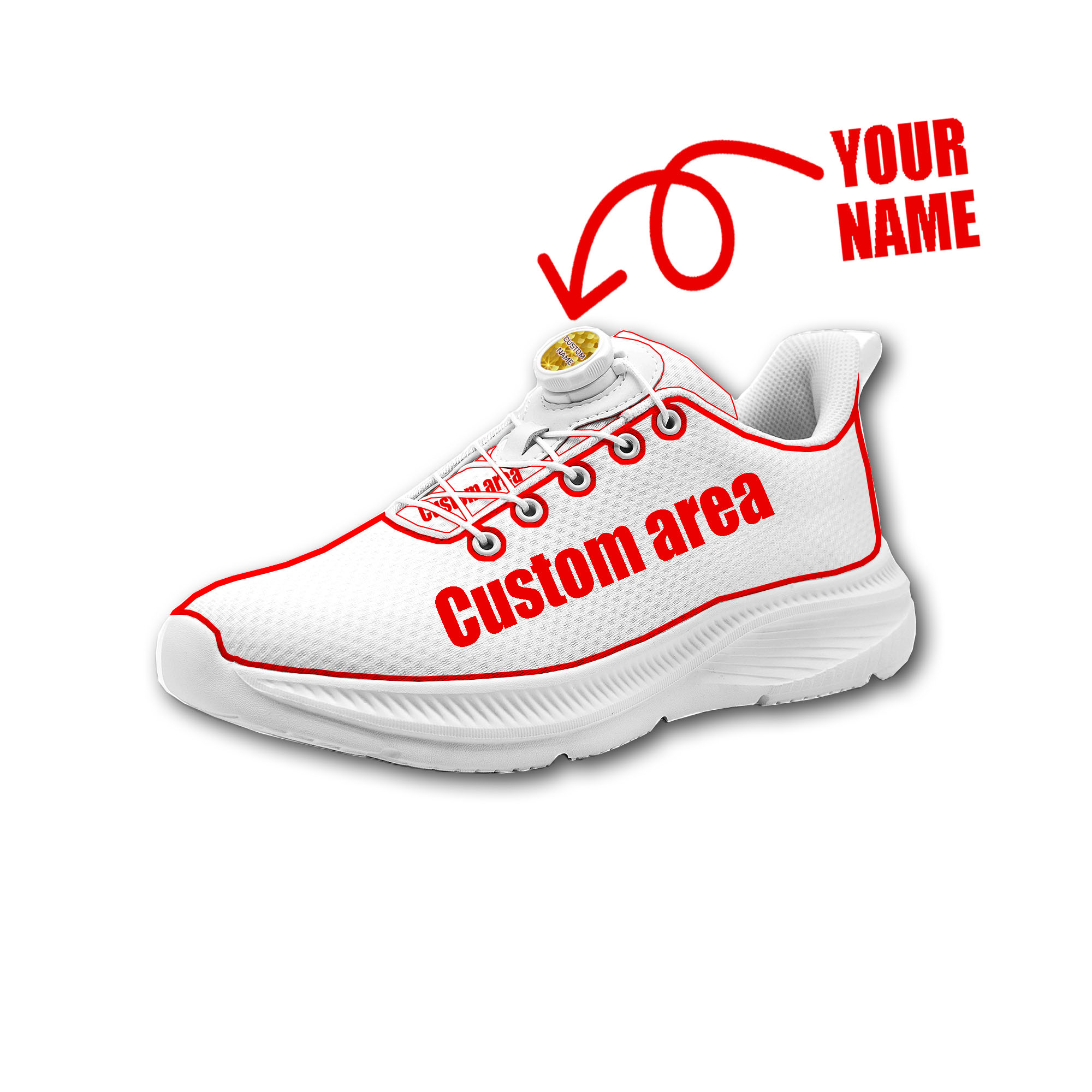 Women'S Shoes Hey Dude - Custom Walking Shoes Men Woman Rotating