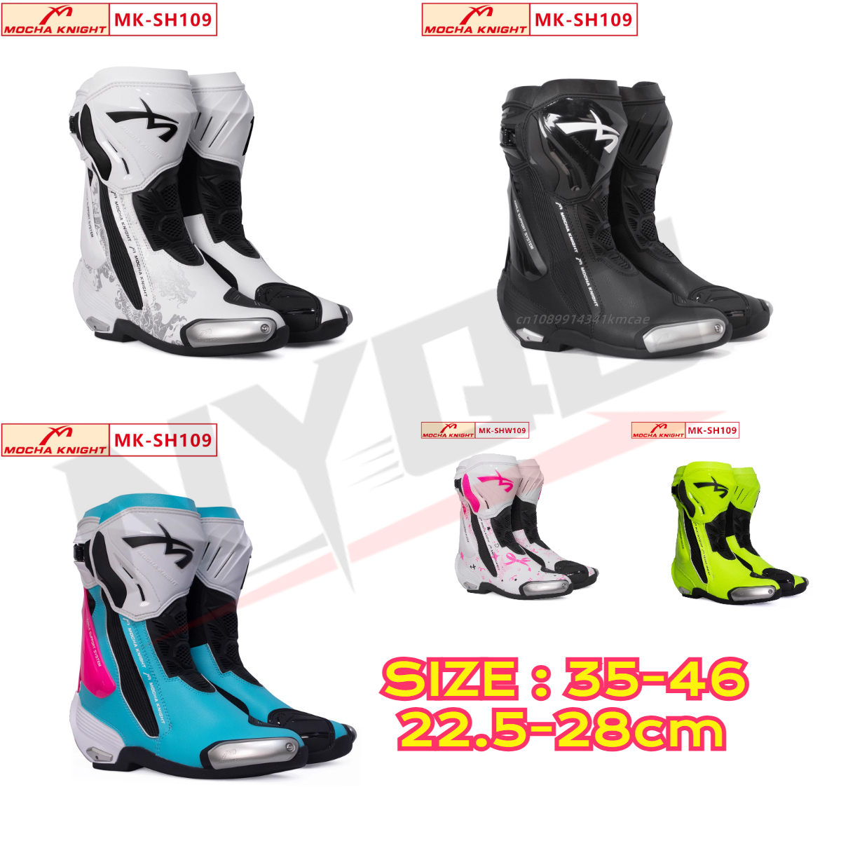 Women Shoes Mk - [New Product] BENKIA MK-SHW109 Motorcycle Track