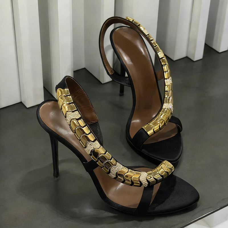 Luxury Rhinestones Sequined Sa – обзор и цена Rhinestone Sandal Women