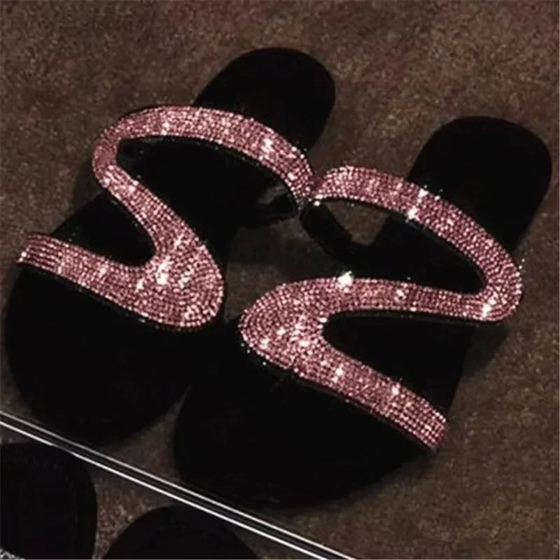 Sexy Women Sandals Summer Beac – обзор и цена Rhinestone Sandal Women