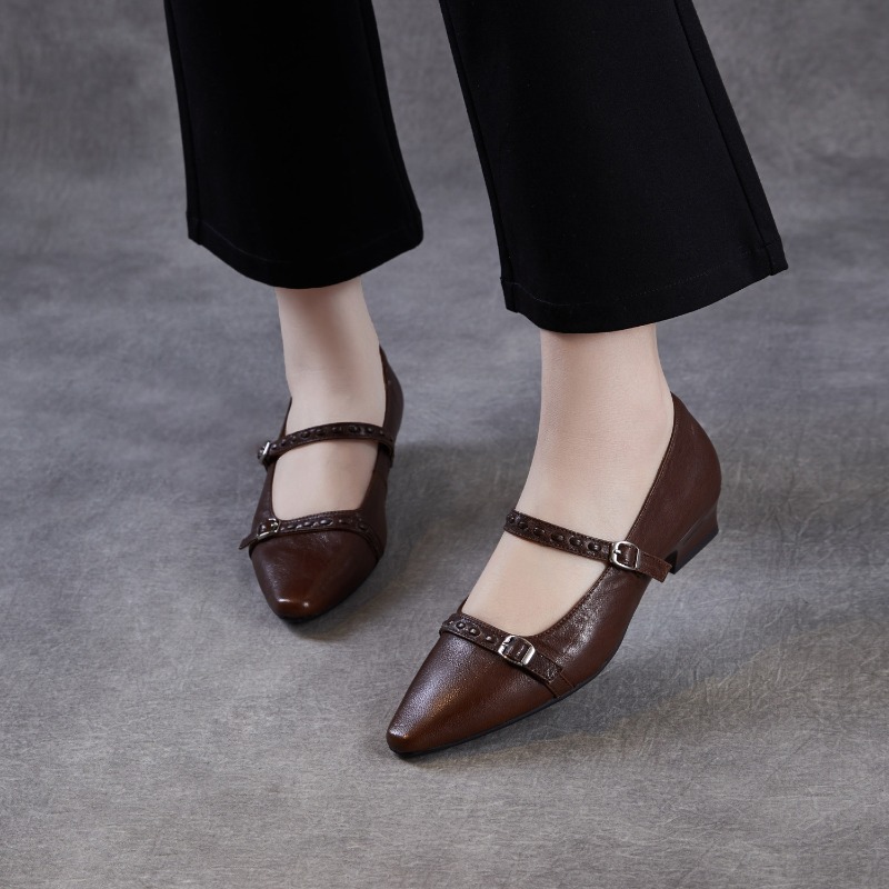 Brown Black Korea Women Flats  – обзор и цена Women Shoes Black