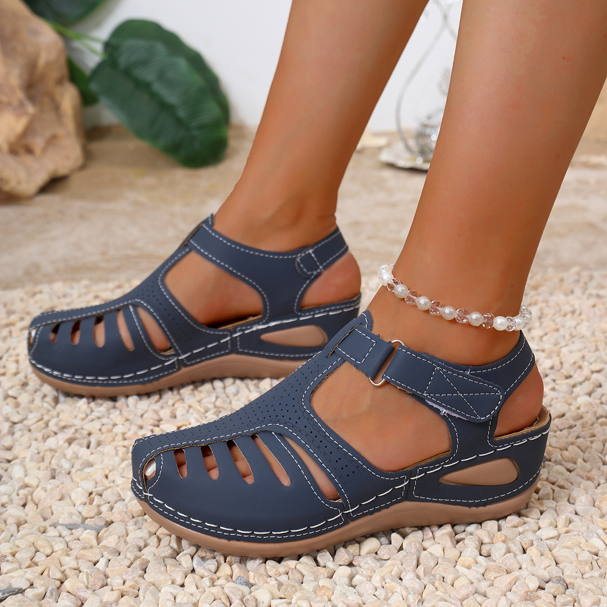 Women Sandals Bohemian Style 2 – обзор и цена Cork Wedge Sandal