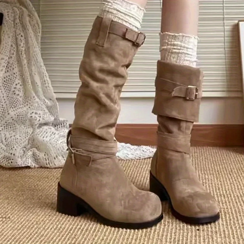 2026 New Retro Autumn Winter N – обзор и цена Western Cowgirl Boot