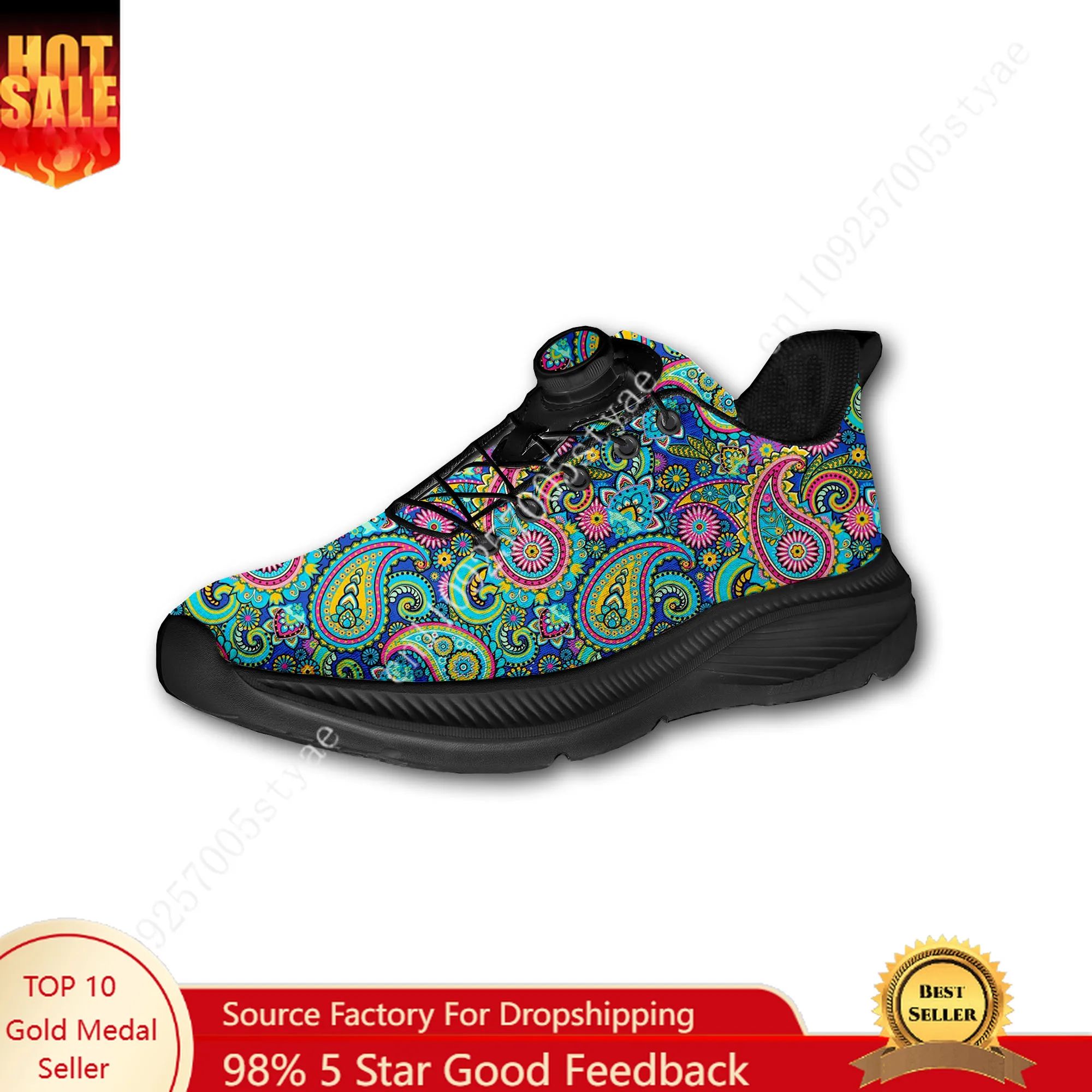 Bohemian Mandala Floral Print  – обзор и цена Women Shoes Sneakers