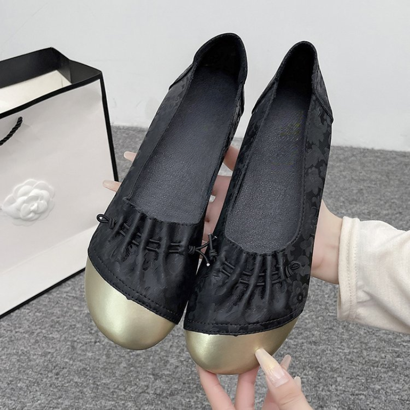 Chinese Style Color Block Slip – обзор и цена Women'S Shoes For Work