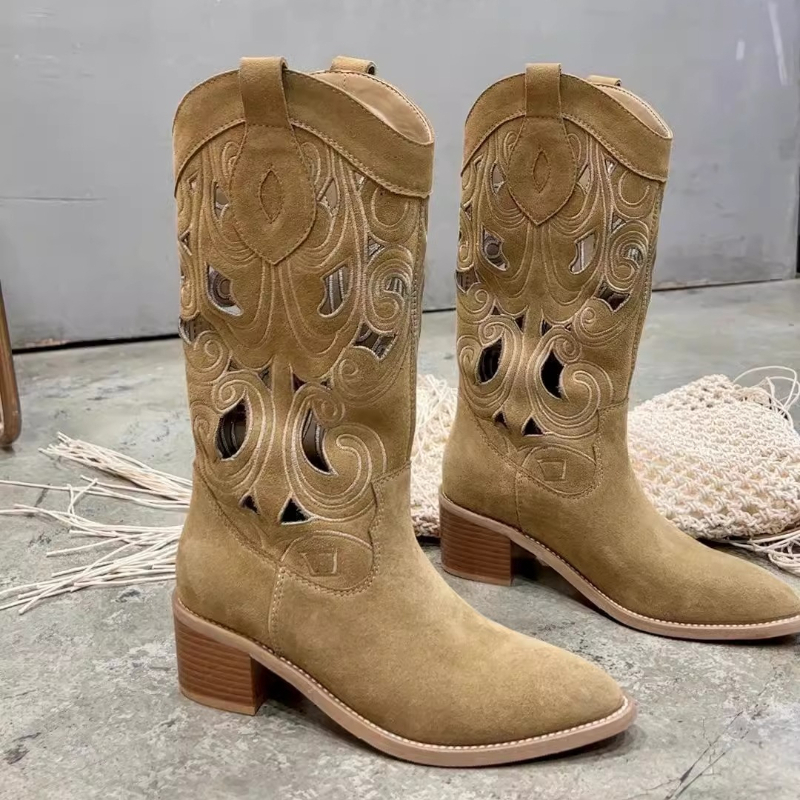 Western Style Embroidered Leat – обзор и цена Western Cowgirl Boot