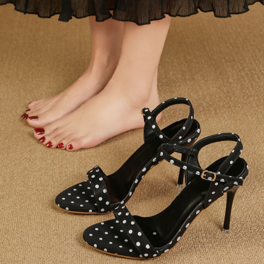 Polka Dot Women's Sandals Smal – обзор и цена Women Shoes Mk