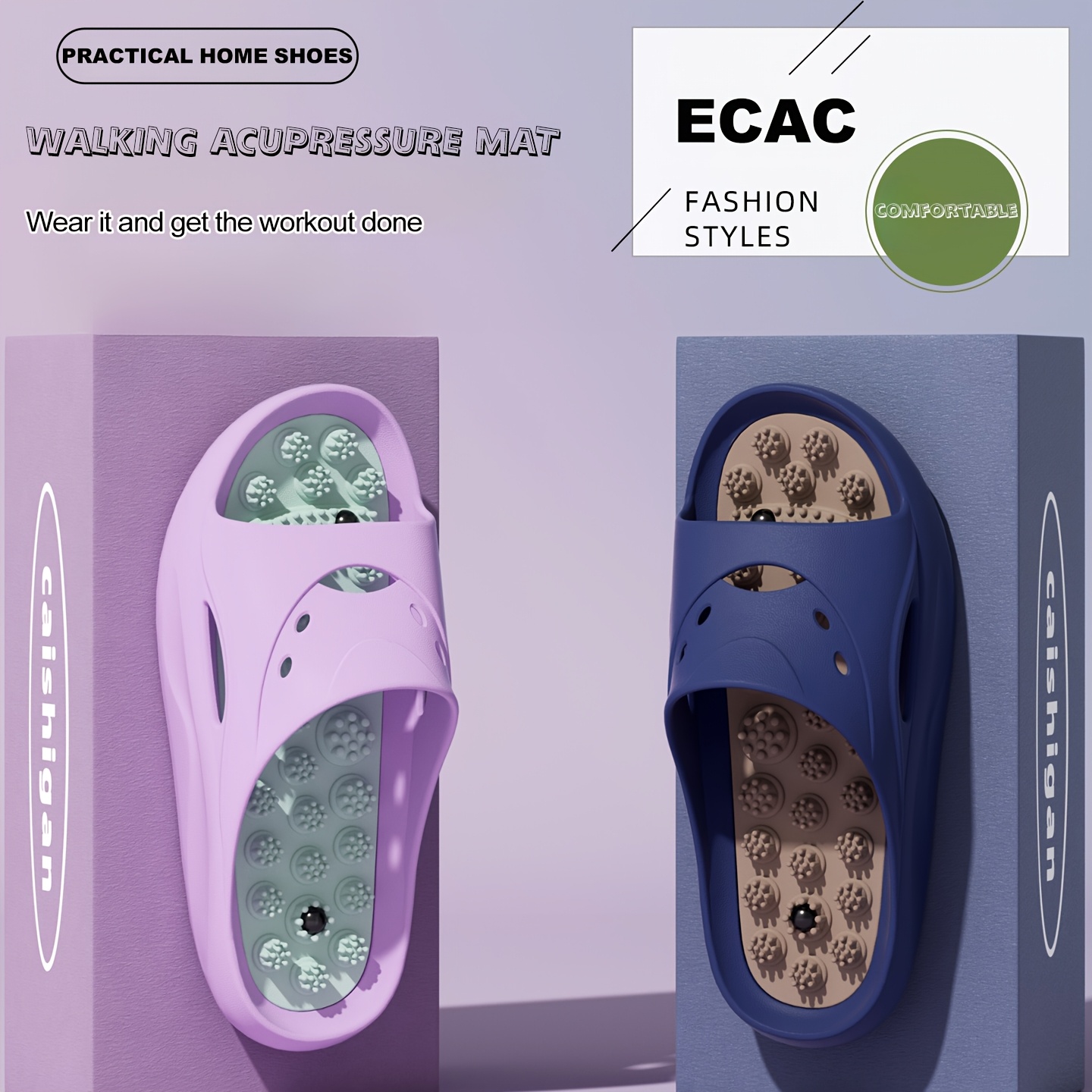 Women Men EVA Massage Slippers – обзор и цена Women'S Shoes Non Slip
