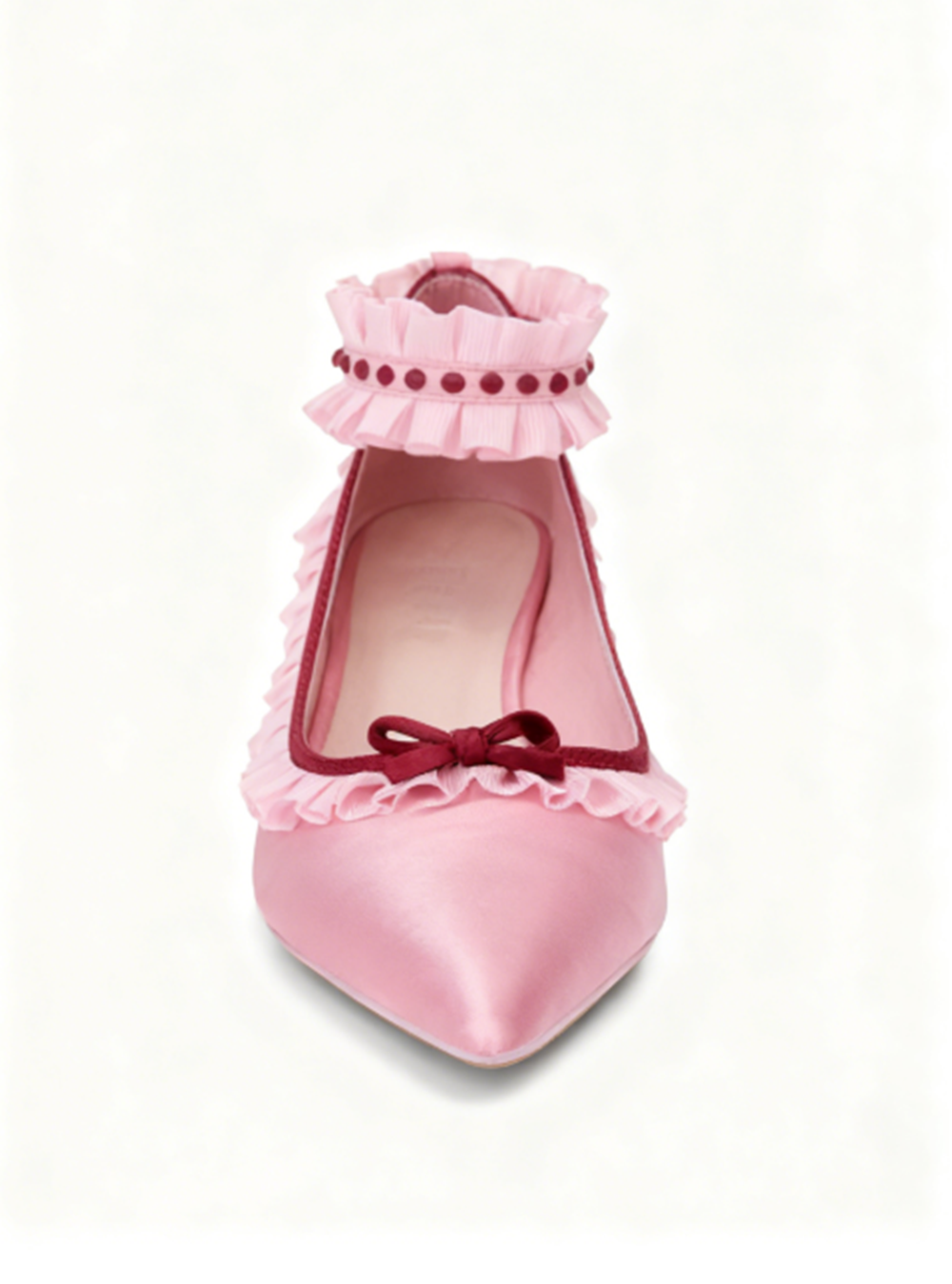Soft Playful Style Blush Satin – обзор и цена Ankle Strap Heels