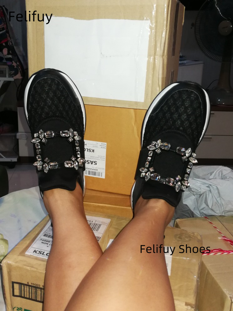 New Platform Sneakers Crystal  – обзор и цена Women Shoes Qc