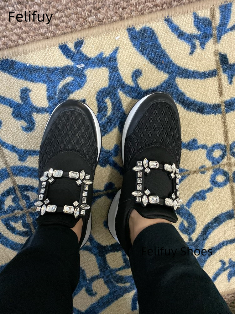 New Platform Sneakers Crystal  – обзор и цена Women Shoes Qc