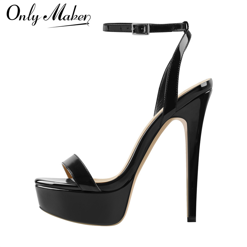 Onlymaker Women Platform Stile – обзор и цена Ankle Strap Heels