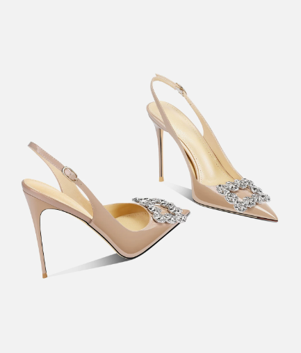 Black Rhinestone Square Buckle – обзор и цена Rhinestone Sandal Women