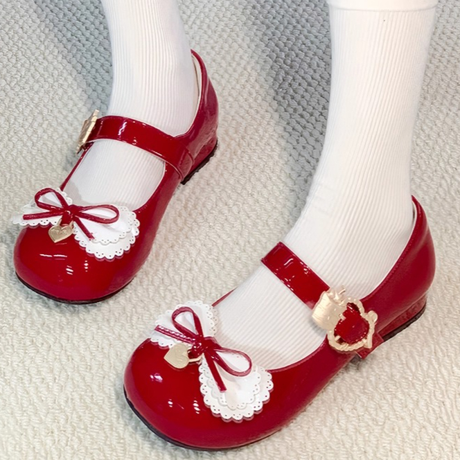 Women's Shoes Bowknot Lolita S – обзор и цена Ankle Strap Heels