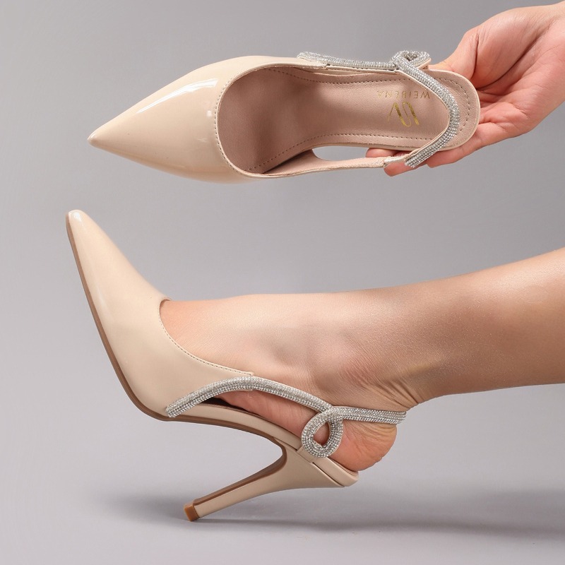 Sexy Patent Leather Pointed To – обзор и цена Rhinestone Sandal Women