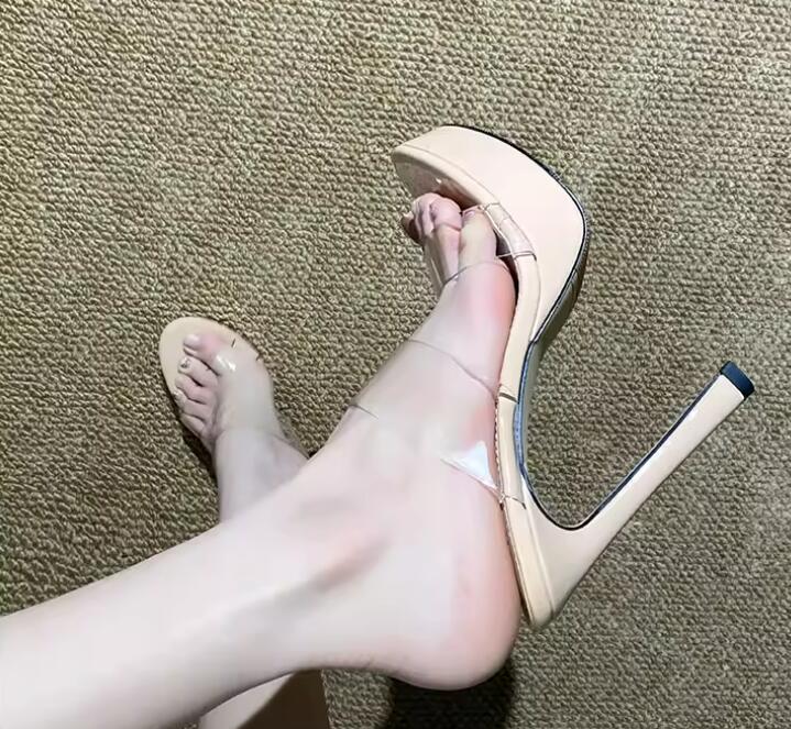 Clear PVC Strap 12/10 cm high  – обзор и цена Women'S Shoes In Size 12