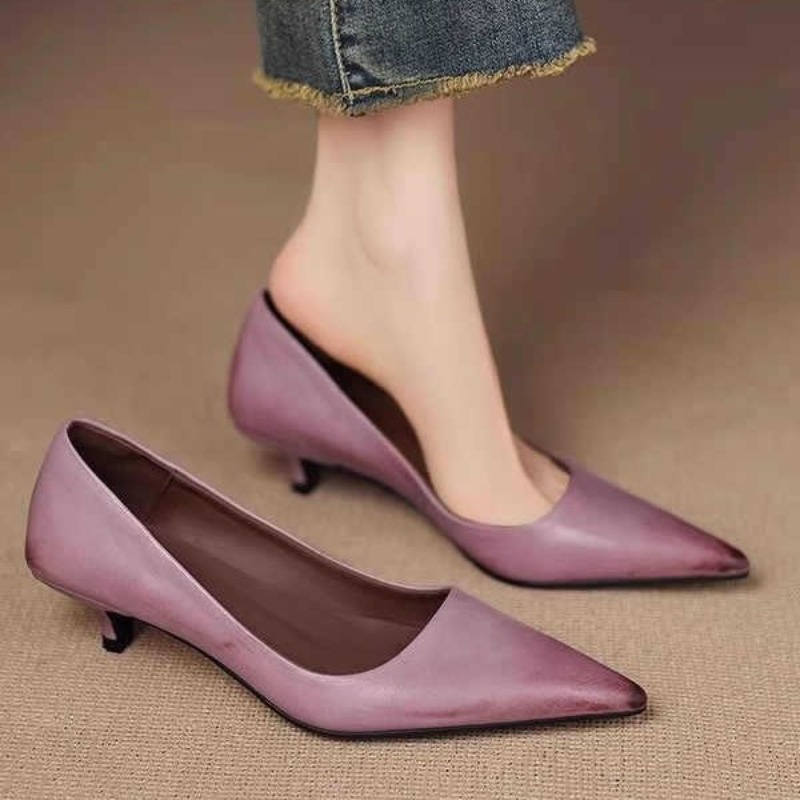 2026 New Soft Leather French S – обзор и цена Women'S Shoes For Work