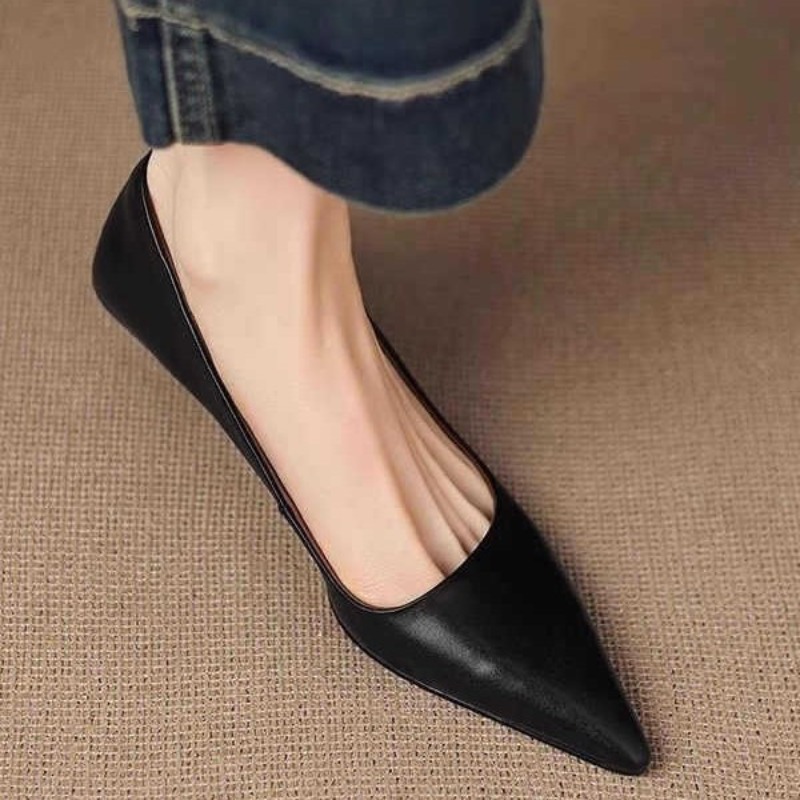2026 New Soft Leather French S – обзор и цена Women'S Shoes For Work