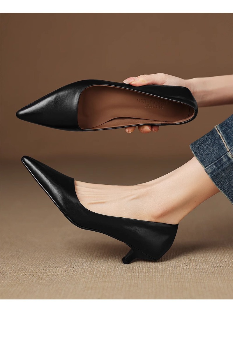 2026 New Soft Leather French S – обзор и цена Women'S Shoes For Work