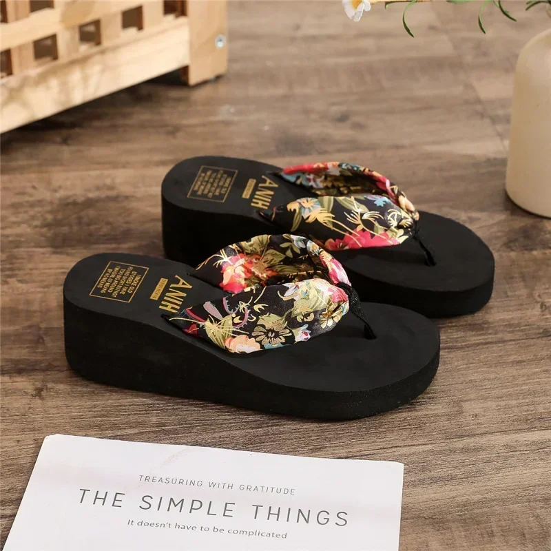 Women's Fashion Platform Flip  – обзор и цена Cork Wedge Sandal