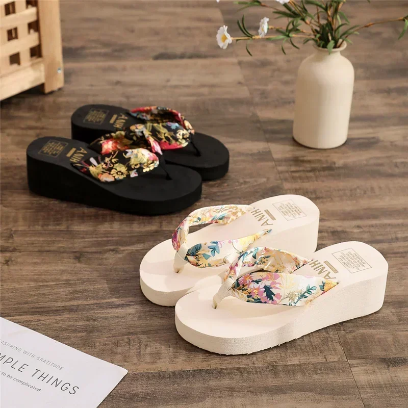 Women's Fashion Platform Flip  – обзор и цена Cork Wedge Sandal