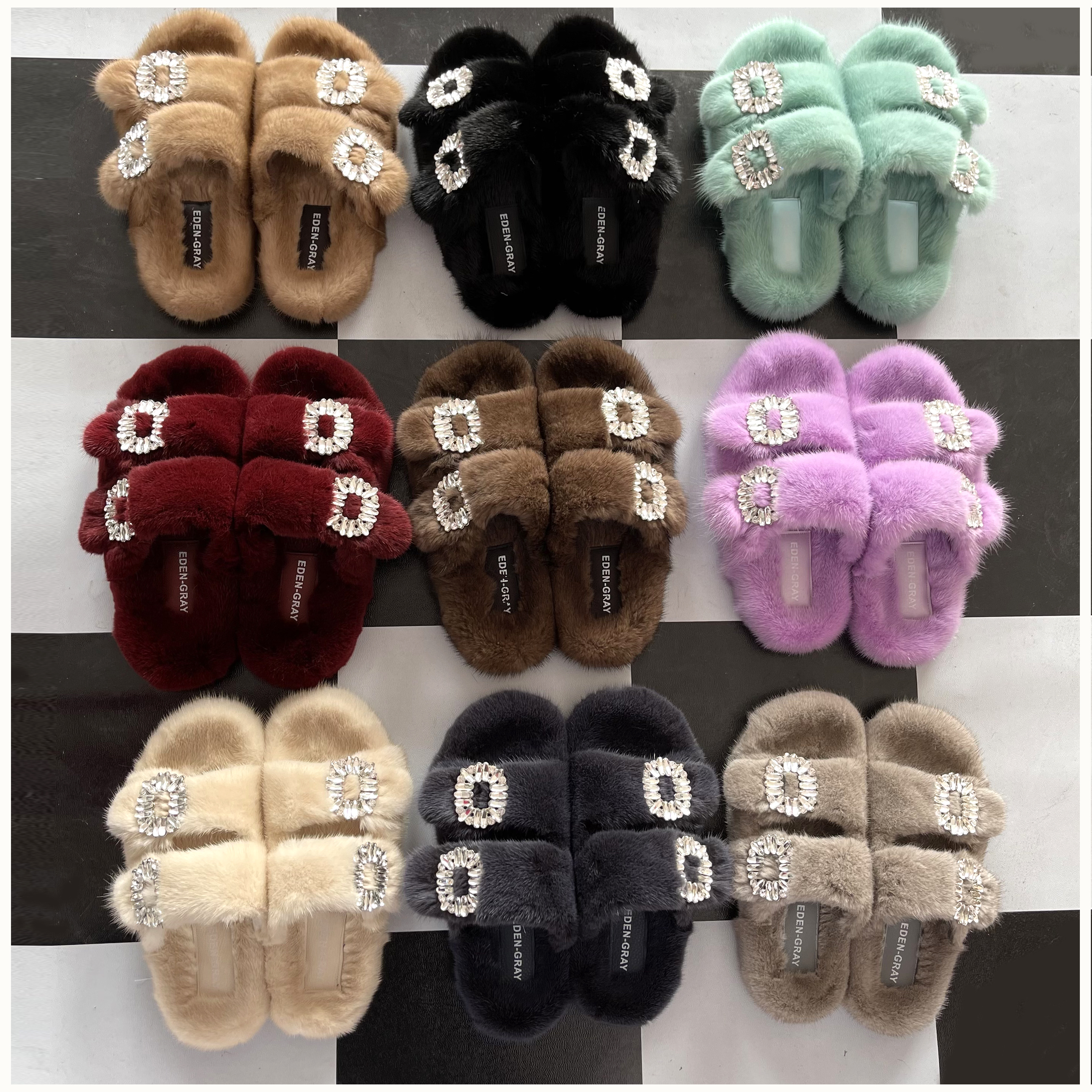 Mink Slippers Winter Women's S – обзор и цена Women Shoes Mk