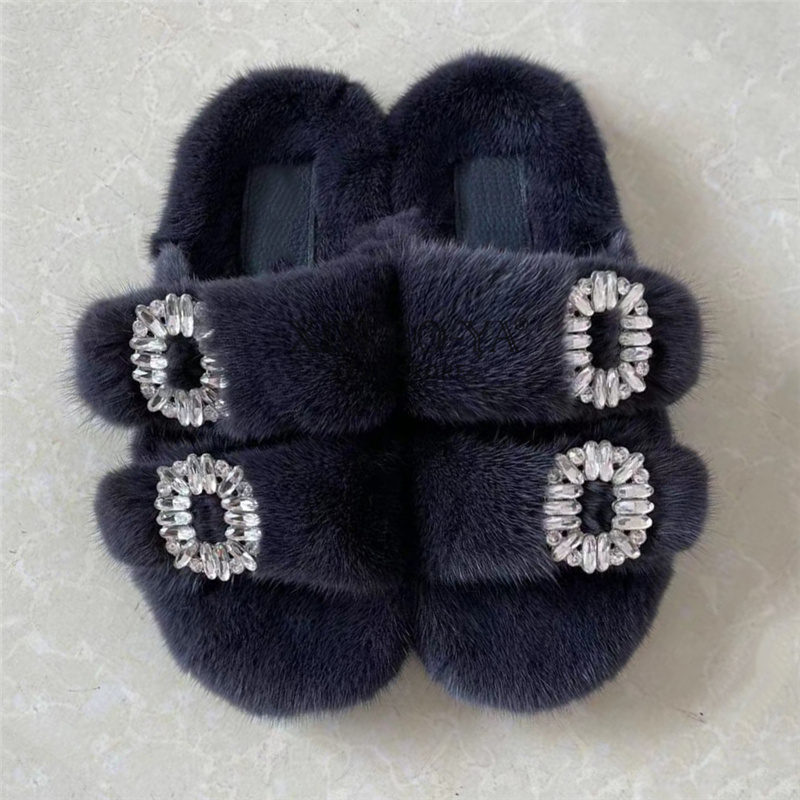 Mink Slippers Winter Women's S – обзор и цена Women Shoes Mk