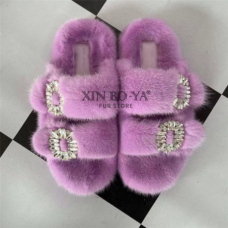 Mink Slippers Winter Women's S – обзор и цена Women Shoes Mk