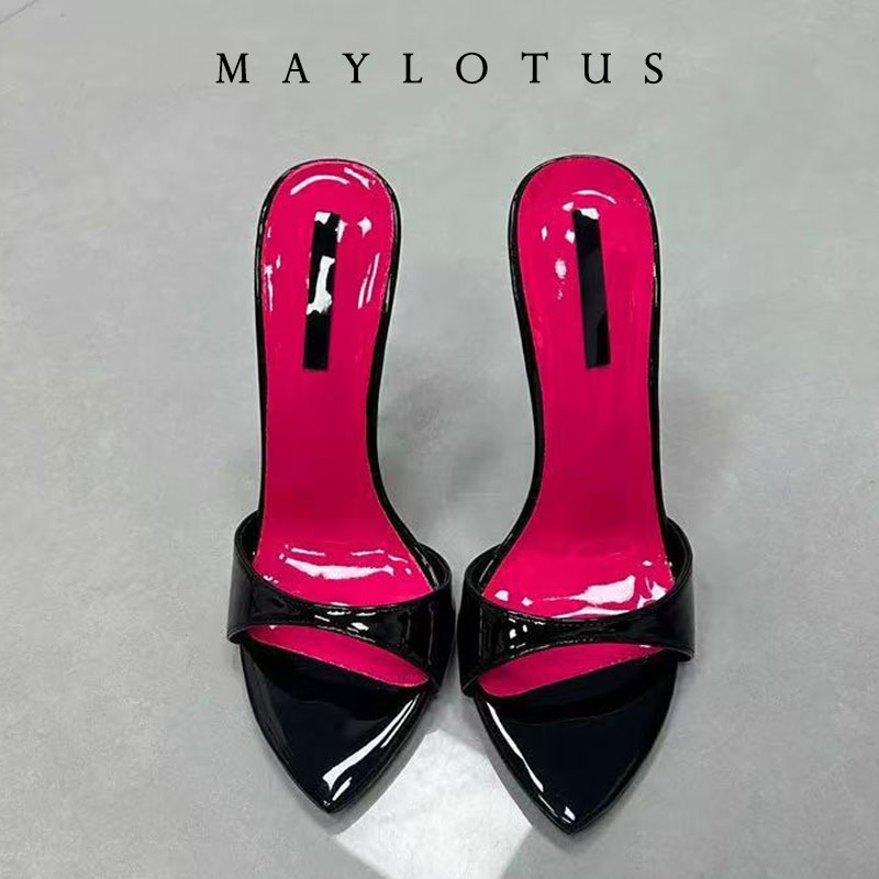 Size 35-46 Patchwork Stiletto  – обзор и цена Women Shoes Ysl
