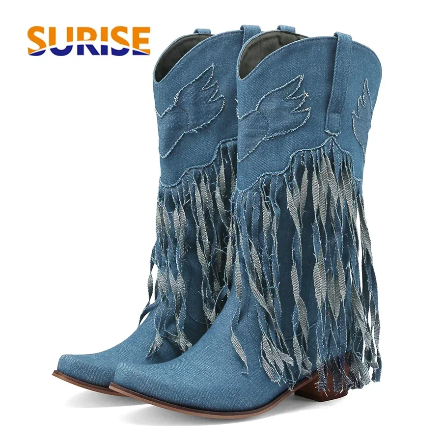 Winter Western Women Mid-calf  – обзор и цена Western Cowgirl Boot