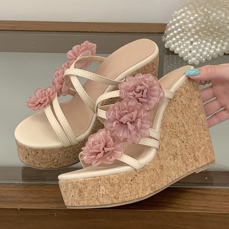 Aneikeh Women Platform Wedge S – обзор и цена Cork Wedge Sandal