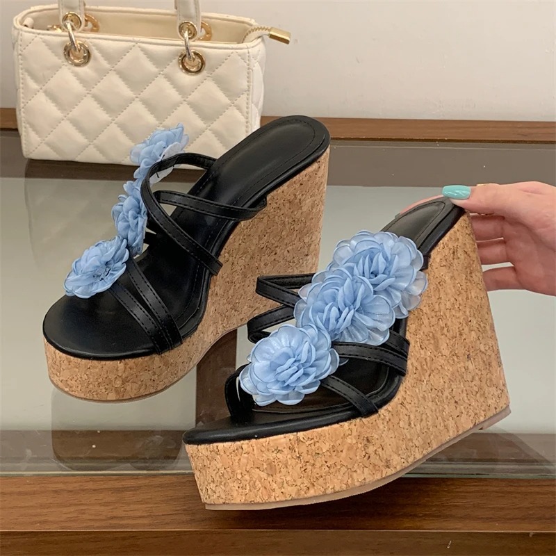Aneikeh Women Platform Wedge S – обзор и цена Cork Wedge Sandal