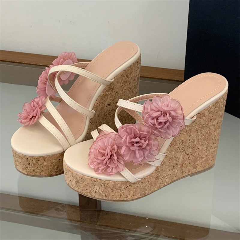 Aneikeh Women Platform Wedge S – обзор и цена Cork Wedge Sandal
