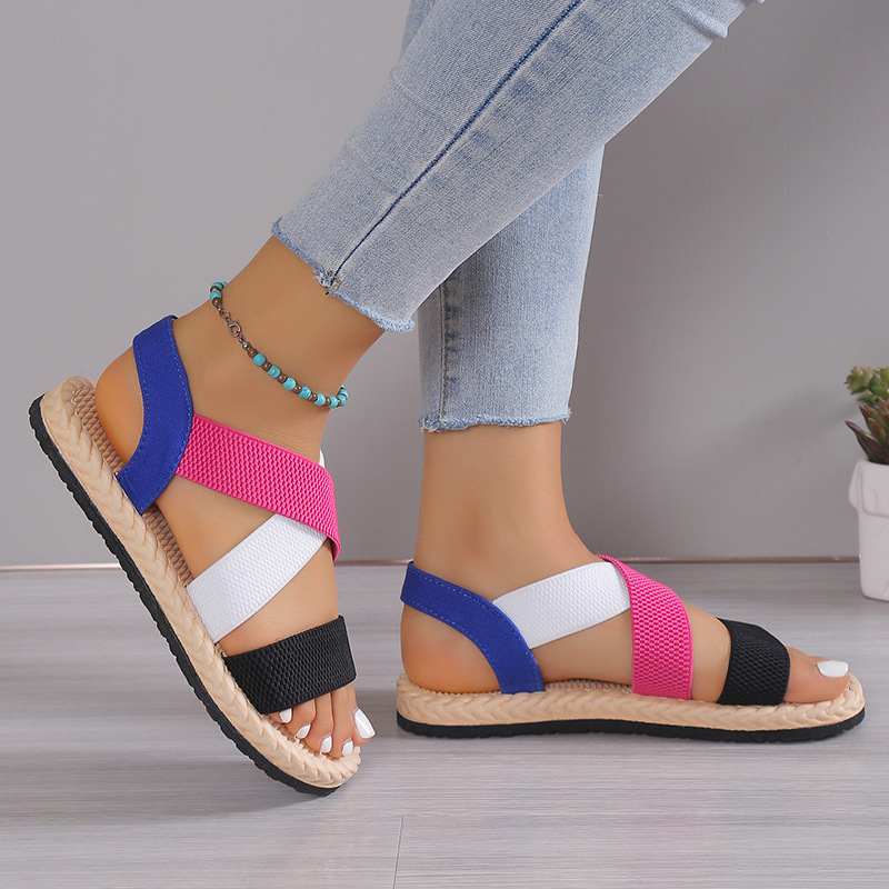 2024 women new sponge platform – обзор и цена Cork Wedge Sandal