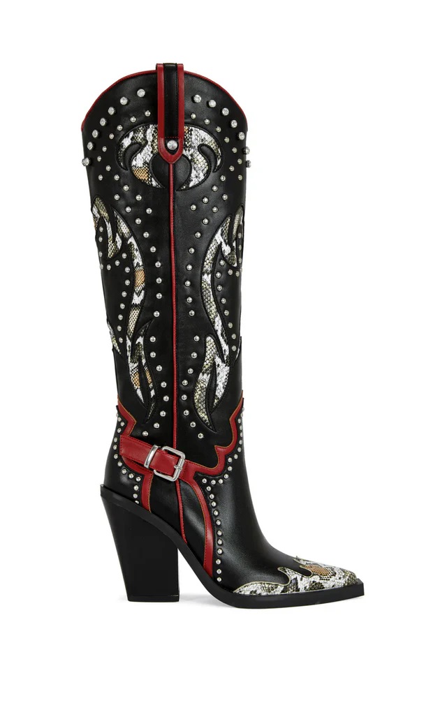 2025 Plus Size 44 Women's Embr – обзор и цена Western Cowgirl Boot