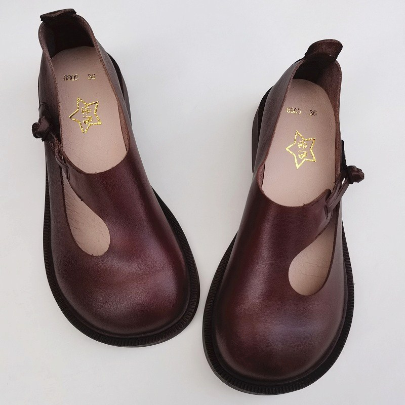 Careaymade-Genuine leather big – обзор и цена Women Shoes Black
