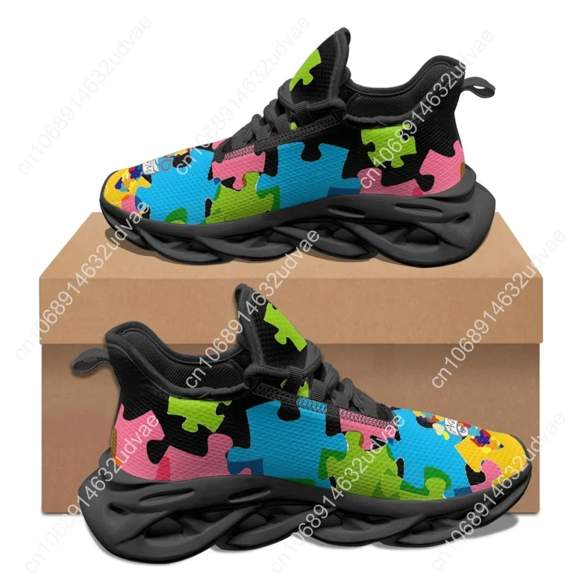 Autism Awareness Sports Runnin – обзор и цена Women Shoes Sneakers