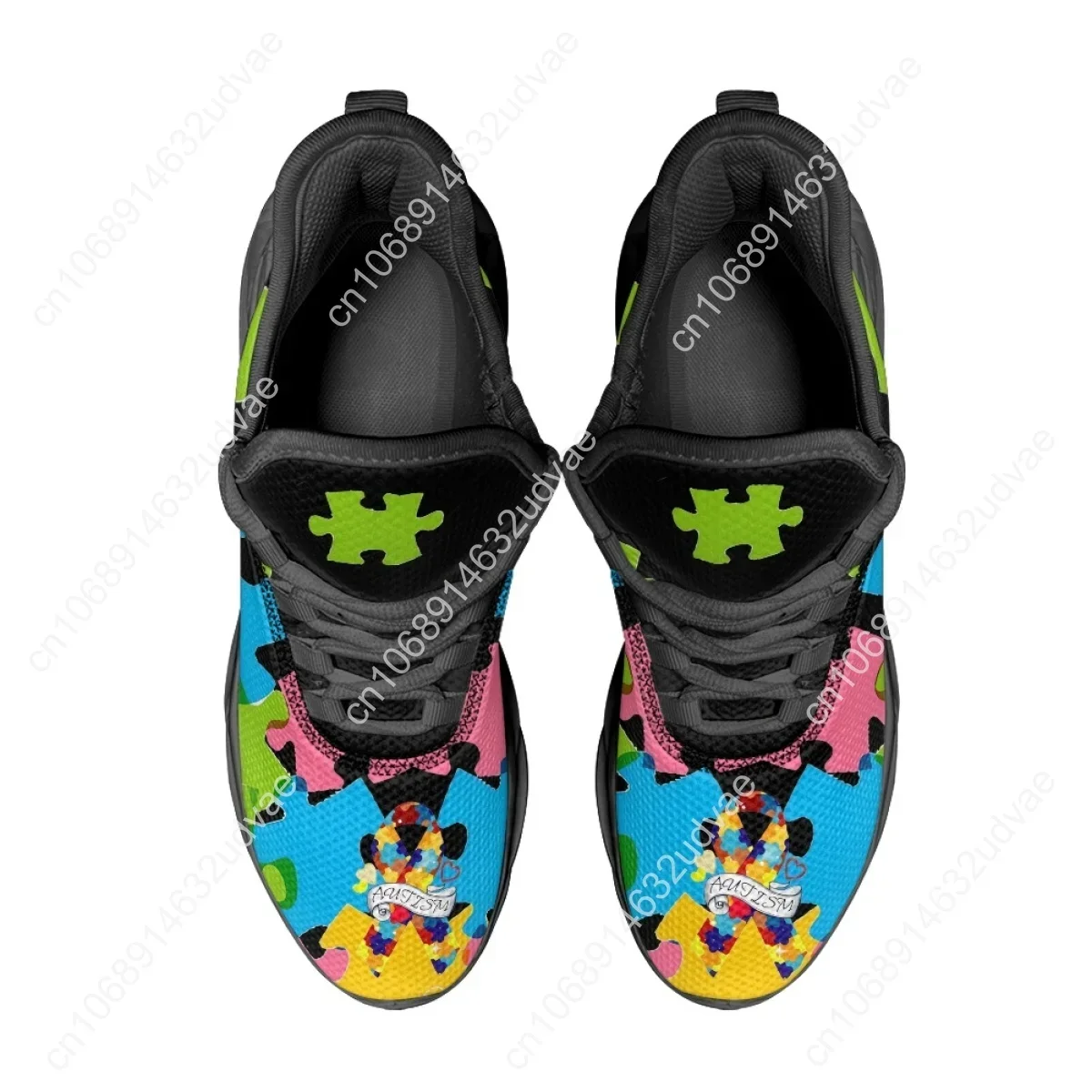 Autism Awareness Sports Runnin – обзор и цена Women Shoes Sneakers