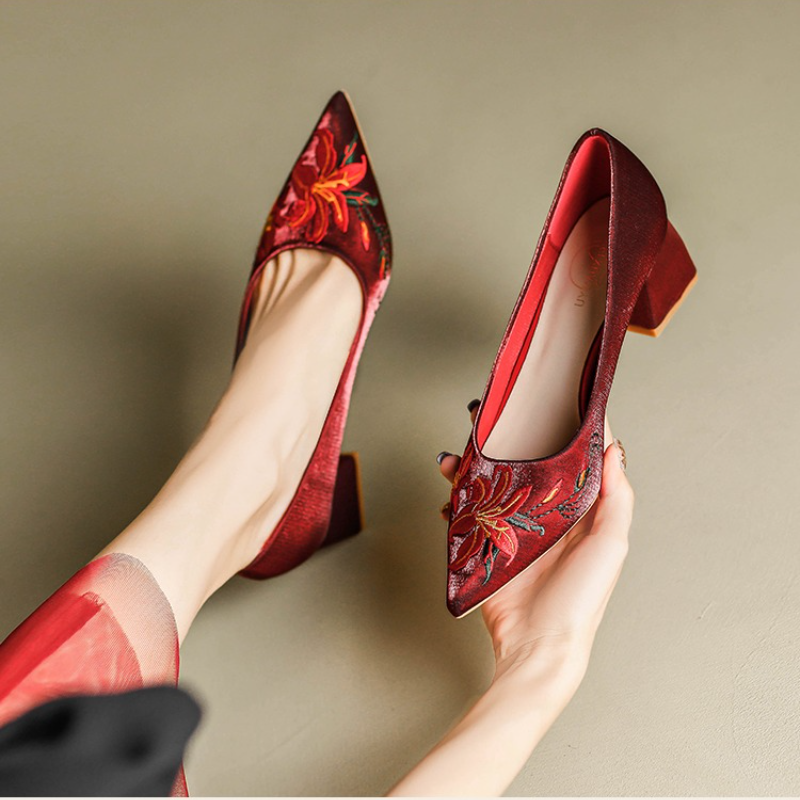 Spring Red Wedding Shoes Embro – обзор и цена Women'S Shoes Naturalizer