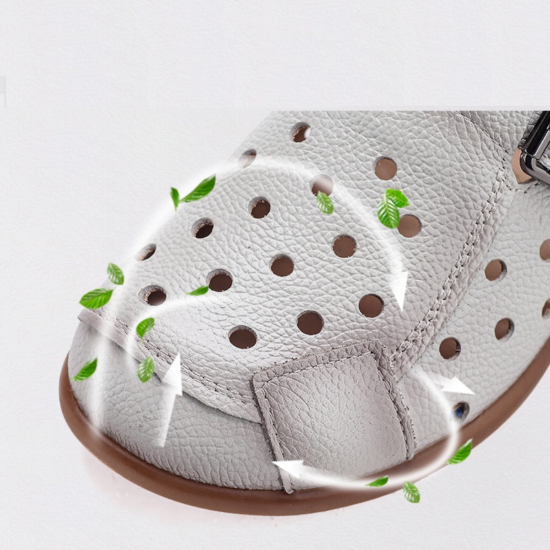 New Cow leather low heel sanda – обзор и цена Women Shoes Mules