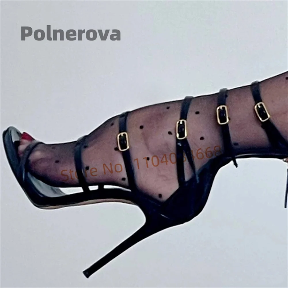 Multi-Buckle Straps Black Leat – обзор и цена Women'S Shoes In Size 12