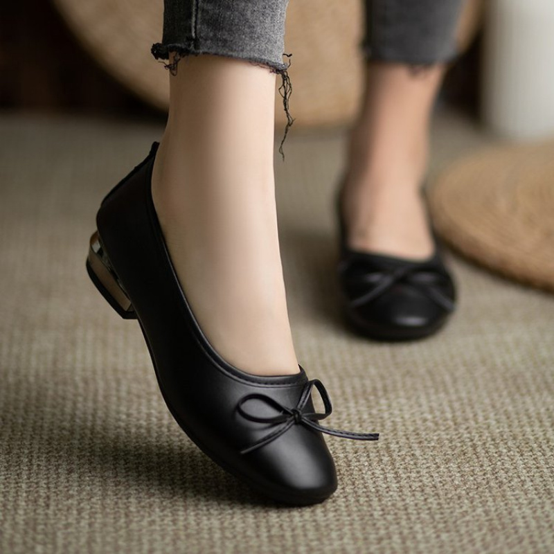 Elegant Bowknot Flat Shoes for – обзор и цена Women Shoes Black