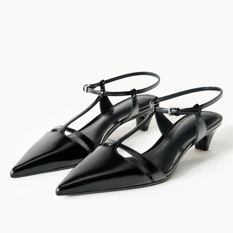 Patent Leather Kitten Heel Wom – обзор и цена Ankle Strap Heels