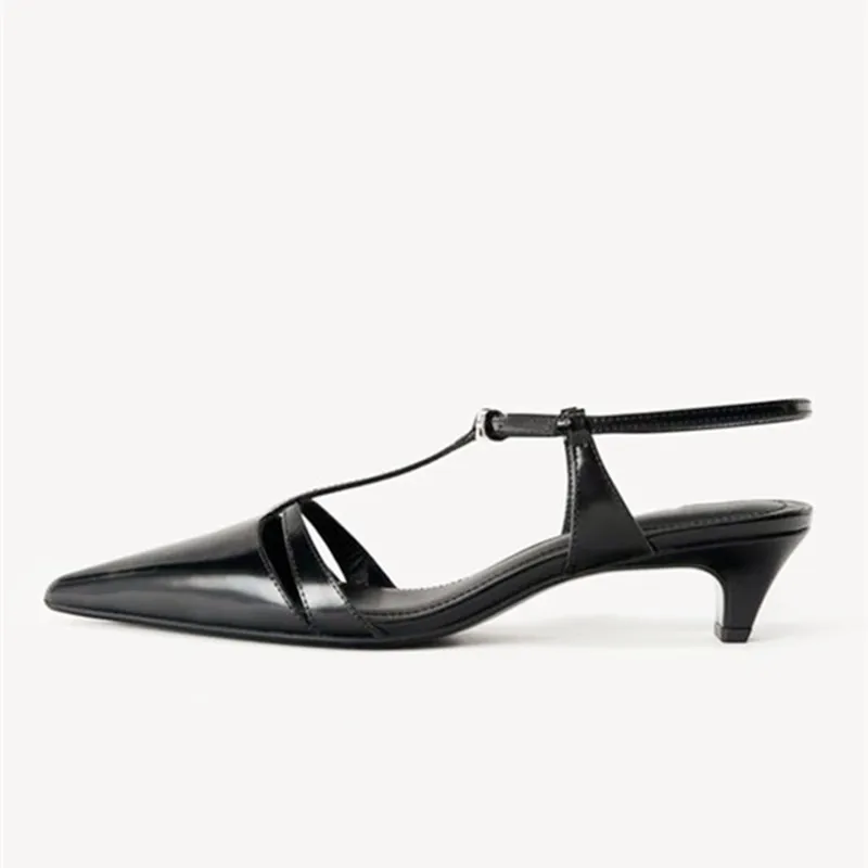 Patent Leather Kitten Heel Wom – обзор и цена Ankle Strap Heels