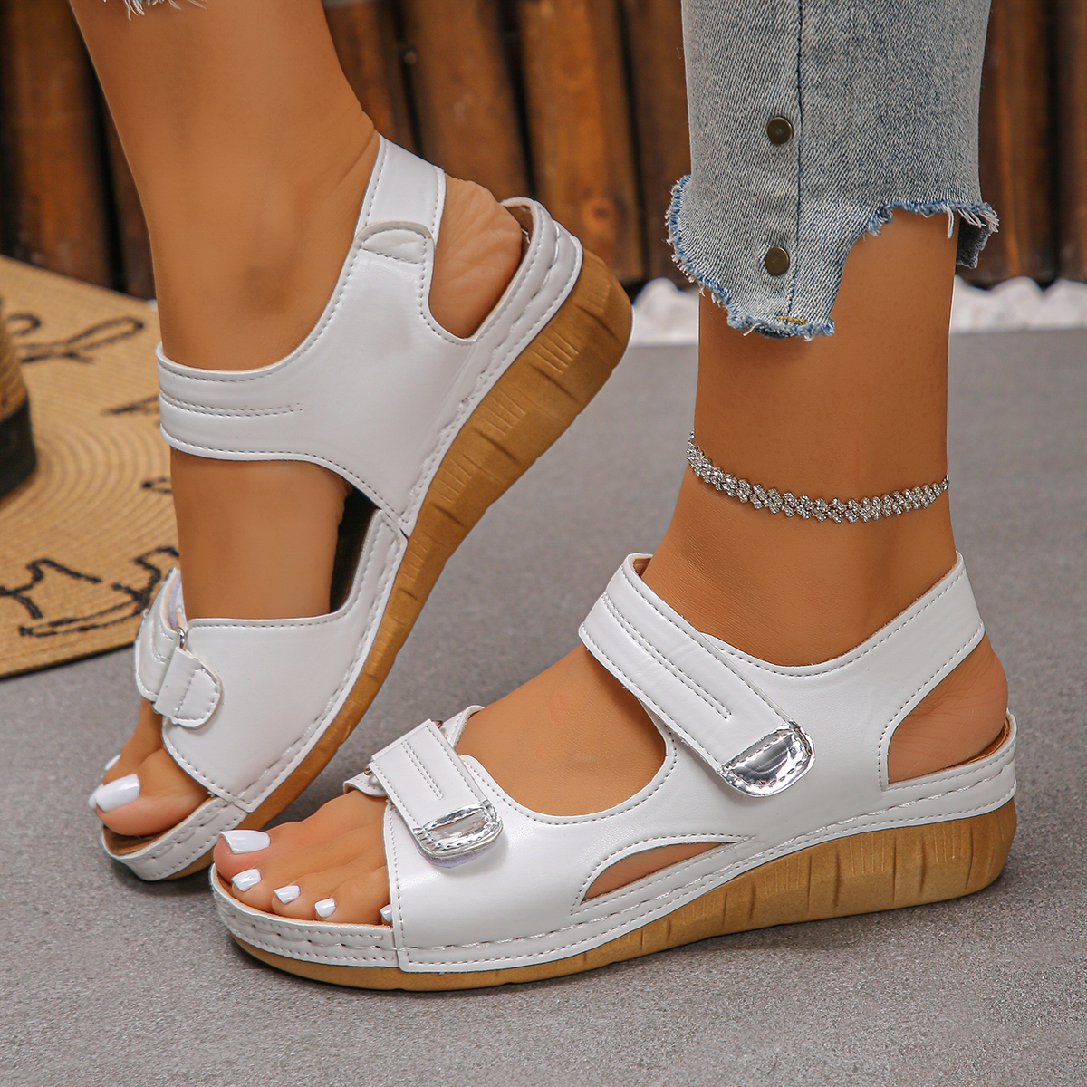Lightweight Platform Wedge San – обзор и цена Cork Wedge Sandal