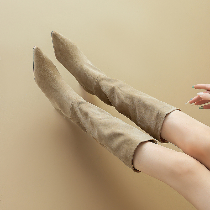 2026 New Autumn Knee-high Boot – обзор и цена Women Shoes Mk