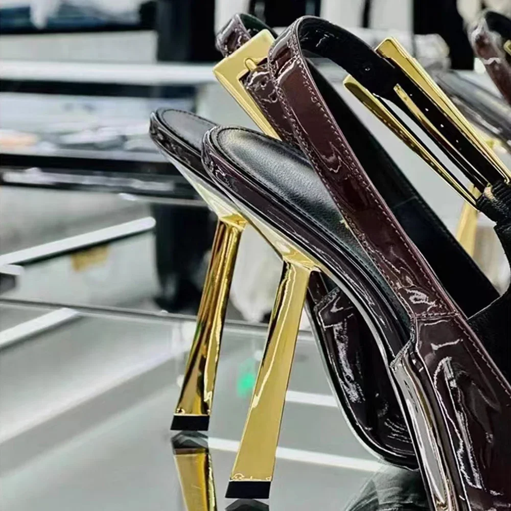 New Autumn 2024 Square Toe Sli – обзор и цена Women Shoes Ysl