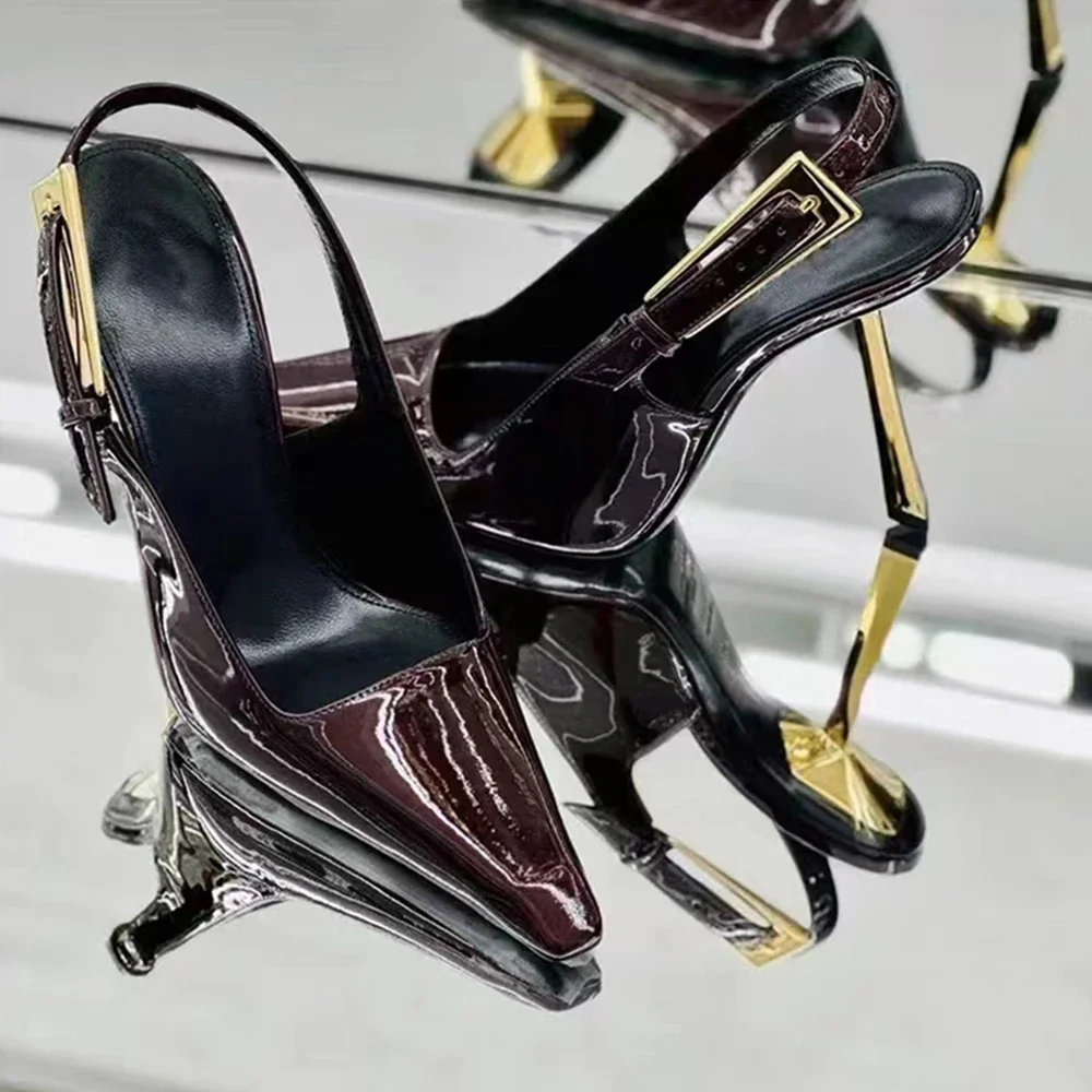New Autumn 2024 Square Toe Sli – обзор и цена Women Shoes Ysl